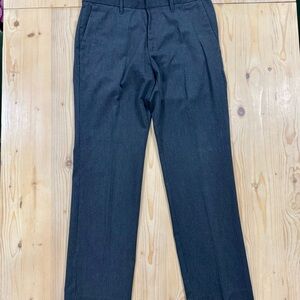 GAP Khakis Tailored Straight Fit Pants - Gray